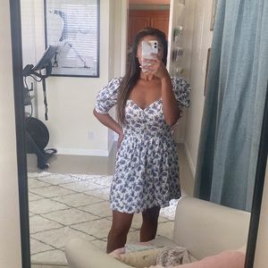 Love of Lemons Floral Dress